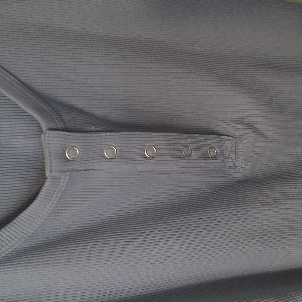 NWT SO Rib Henley Tank - Picture 4 of 4